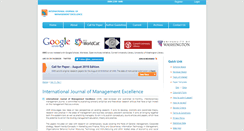 Desktop Screenshot of ijmeonline.com